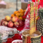 金香裊裊升起，把所有心願化作前行的力量，願工程順遂、萬事吉昌，讓今日的虔誠，成為明日圓滿的起點。