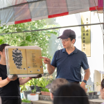 臺灣山林復育協會–蔡智豪 執行長，分享《100顆種子》故事，描述生態生長與繁衍的不易，傳遞生命教育與環保意識，引領更多人加入保護生態的行列。