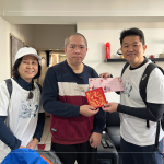 新業夥伴親自投入送餐過程，藉由行動公益，成為他人的希望與祝福。