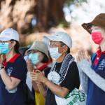 5月中旬，天氣已漸趨炎熱，新業建設卓勝隆董事長（圖中）率領同仁一同前往筏子溪淨溪，為環境保護盡一份心力，開始前以虔誠的心向河神祈求當天平安順利。